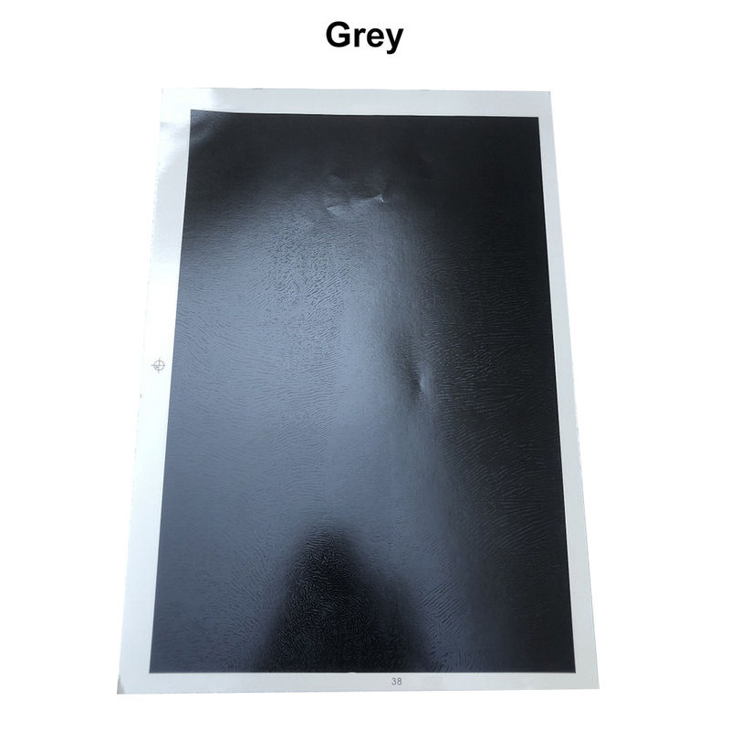 ACMER 10PCS Grigio laser incisione carta colorata resistente al calore per ceramica