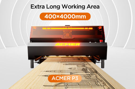 Fibra 2W & 10W diodo chiuso doppio laser incisore senza limitazioni di materiale 400 * 400 Area di lavoro