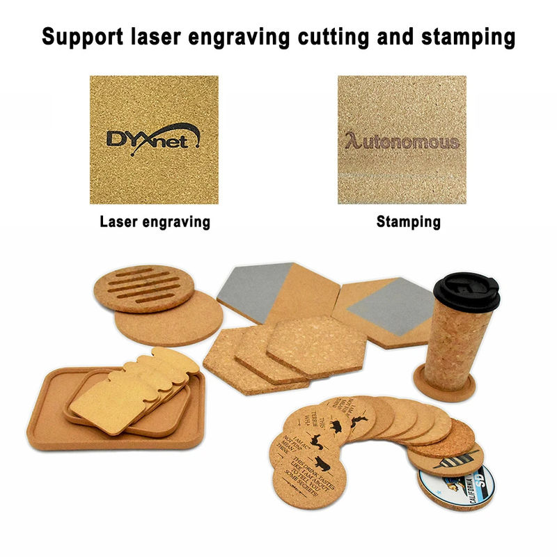 Corsette di sughero con incisione laser di legno di bassone personalizzato varie dimensioni e forme