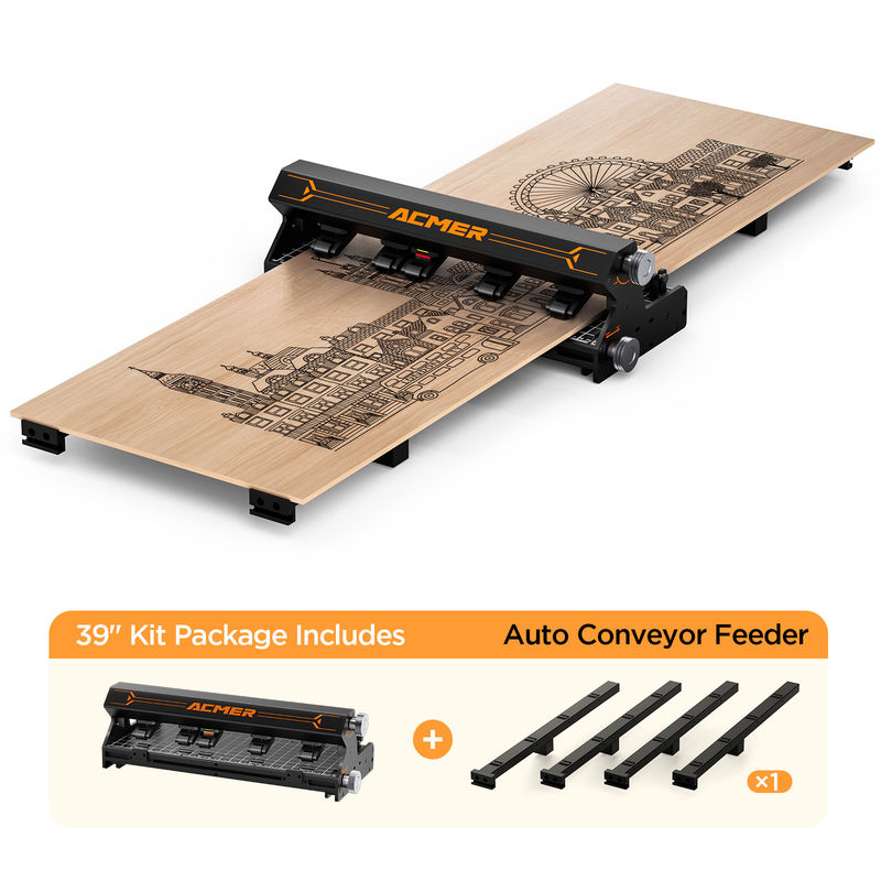 ACMER Auto Conveyor Feeder Fusoliera metallica progettata per un'alta stabilità nell'asse Y
