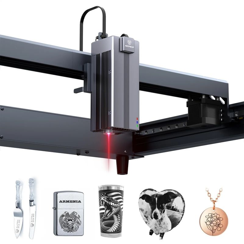 ACMER P2 IR 2w Fibra laser incisore 0,03 mm spot ultra-fine per metallo plastica roccia acrilica