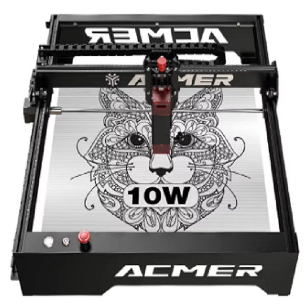 ACMER P1 10W Laser Engraver 10000mm/min Alta velocità Desktop Laser Engraving Machine 10W 20W